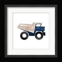 Truck With Paint Texture - Part I Fine Art Print