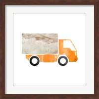 Truck With Paint Texture - Part III Fine Art Print