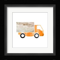 Truck With Paint Texture - Part III Fine Art Print