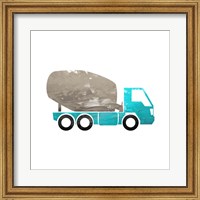 Truck With Paint Texture - Part IV Fine Art Print
