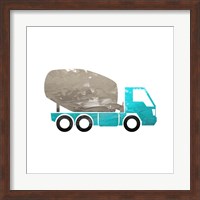 Truck With Paint Texture - Part IV Fine Art Print