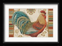 Rooster Rainbow IIIA Framed Print