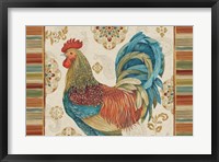 Rooster Rainbow IIA Framed Print