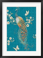 Ornate Peacock XE Framed Print