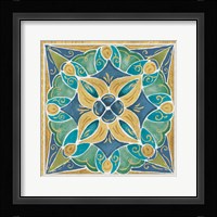 Free Bird Mexican Tiles II Framed Print