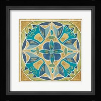 Free Bird Mexican Tiles III Framed Print