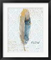 Indigold XXI Framed Print