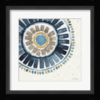 Indigold XVII Framed Print
