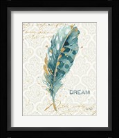 Indigold XIX Framed Print