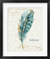 Indigold XIX Framed Print