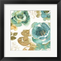 My Greenhouse Roses III Framed Print