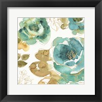 My Greenhouse Roses III Framed Print