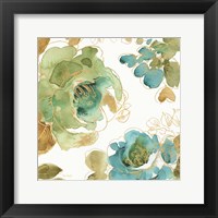 My Greenhouse Roses II Framed Print