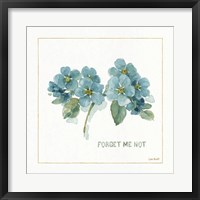 My Greenhouse Forget Me Not Fine Art Print