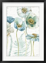 My Greenhouse Flowers I Crop on Wood Fine Art Print