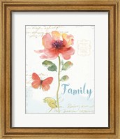 Rainbow Seeds Floral IX Family Fine Art Print