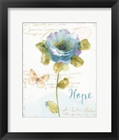 Rainbow Seeds Floral VII Hope Framed Print
