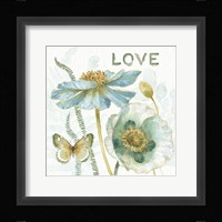 My Greenhouse Flowers Love Framed Print