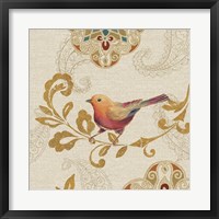 Bird Rainbow Orange Fine Art Print