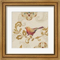 Bird Rainbow Orange Fine Art Print