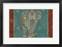 Elephant Caravan IB Framed Print