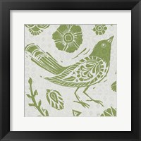 Nordic Woodcut VII Master Framed Print