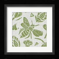 Nordic Woodcut VI Master Framed Print