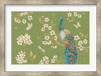 Ornate Peacock II Master Fine Art Print