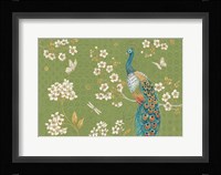 Ornate Peacock II Master Framed Print