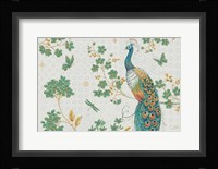 Ornate Peacock IV Master Framed Print