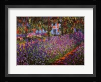 The Artist's Garden at Giverny, c.1900 Fine Art Print
