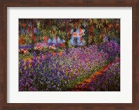 The Artist's Garden at Giverny, c.1900 Fine Art Print