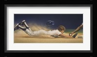 Baseball Player Framed Print