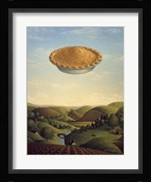 Pie In The Sky Framed Print