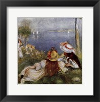 Filles au bord de la mer Fine Art Print