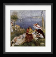 Filles au bord de la mer Fine Art Print