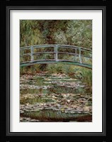 Waterlily Pond, Japanese Bridge Fine Art Print