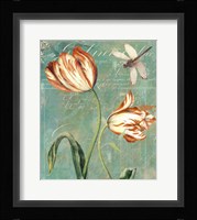 Tulips Ablaze I Framed Print
