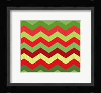 Xmas Chevron Fine Art Print