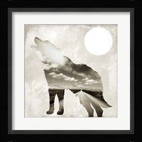 Going Wild IV Framed Print