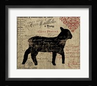 Paris Farms III Framed Print