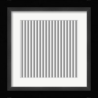 Grey Stripes Fine Art Print