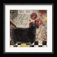 Baa Baa Black Sheep Fine Art Print
