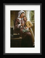 A Stitch In Time Framed Print