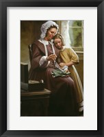 A Stitch In Time Framed Print