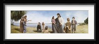 Jesus With Children Fine Art Print