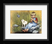 Fishing Blues Fine Art Print