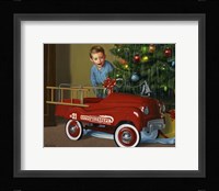 1950 Murray Fire Truck Framed Print