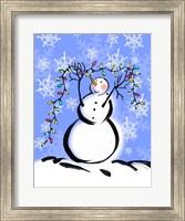 Silly Snowmen I Fine Art Print