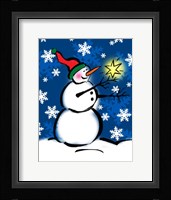 Silly Snowmen II Framed Print